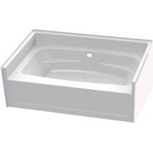 Aquatic AC003095-BC-TO-WH - 7242HCW Alcove Bathtub