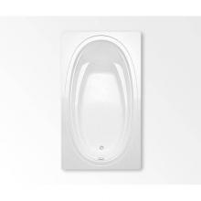 Aquatic AC003101-UNI-TO-WH - Alydar I Elements Drop-in Bathtub