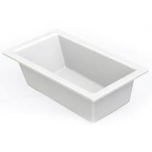 Aquatic AC003346-UNI-TO-WH - W6036DMIN Drop-in Bathtub