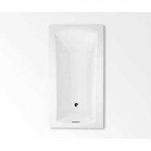 Aquatic AC003244-UNI-DBA-WH - Ellis 7232 Drop-in Bathtub