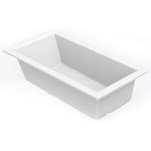 Aquatic AC003350-UNI-TO-WH - W6636DMIN Drop-in Bathtub