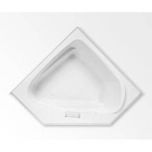 Aquatic AC003288-FL-WPB-WH - Morandi Stocking Corner Bathtub