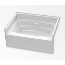 Aquatic AC003083-BC-TO-WH - 6042HCW Alcove Bathtub