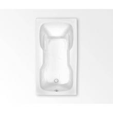 Aquatic AC003162-UNI-HSO-WH - Bayport 6032 Drop-in Bathtub