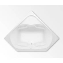 Aquatic AC003197-FC-AIB-WH - Cavalcade 1X Corner Bathtub