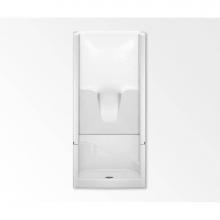 Aquatic AC003466-000-WH - 136364PC Alcove Shower