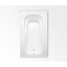 Aquatic AC003179-L-WPB-WH - Cariani 1X Alcove Bathtub