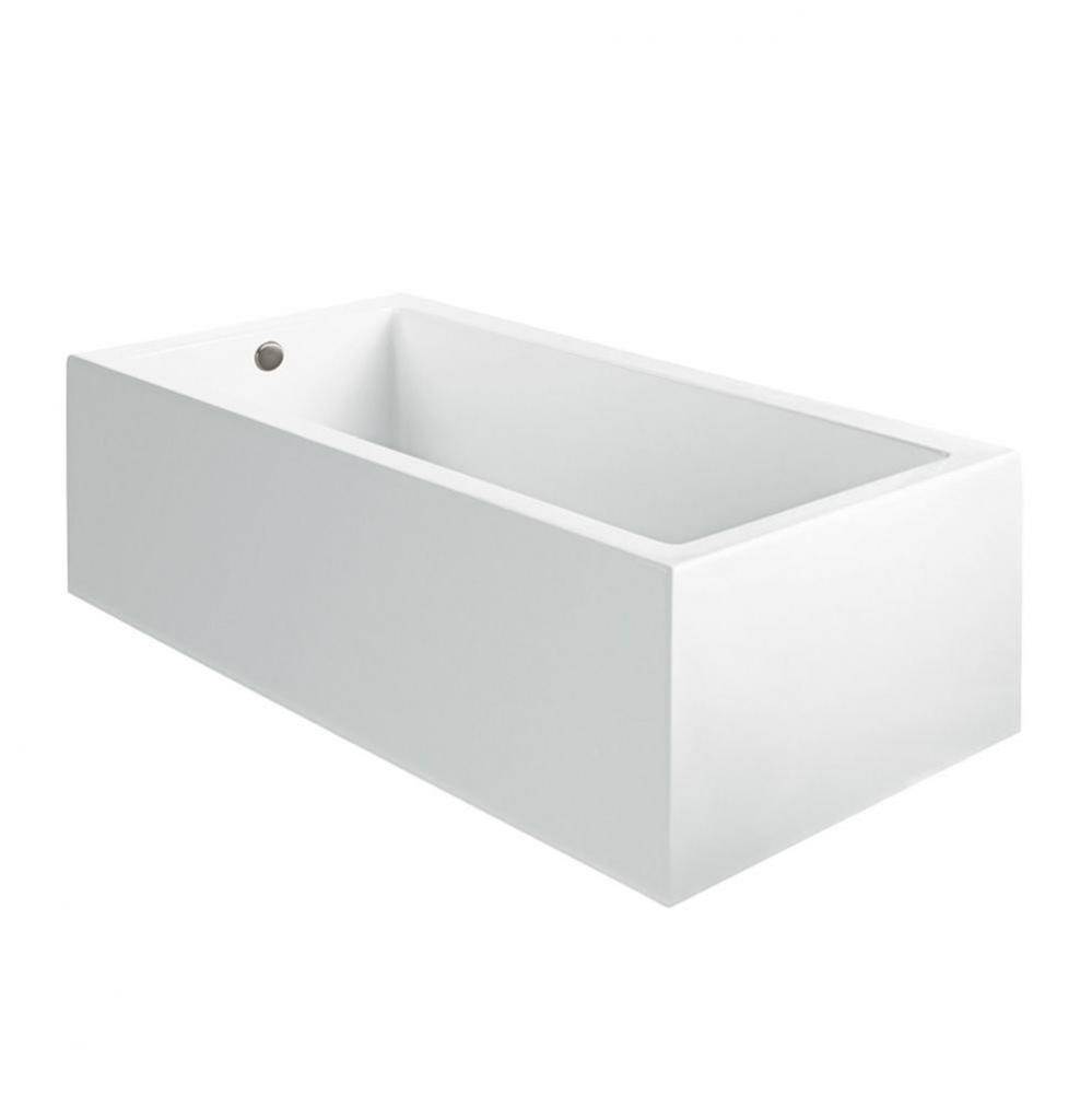 60X36 Sculpted 2 Sides White Air Elite Bath Andrea 11A