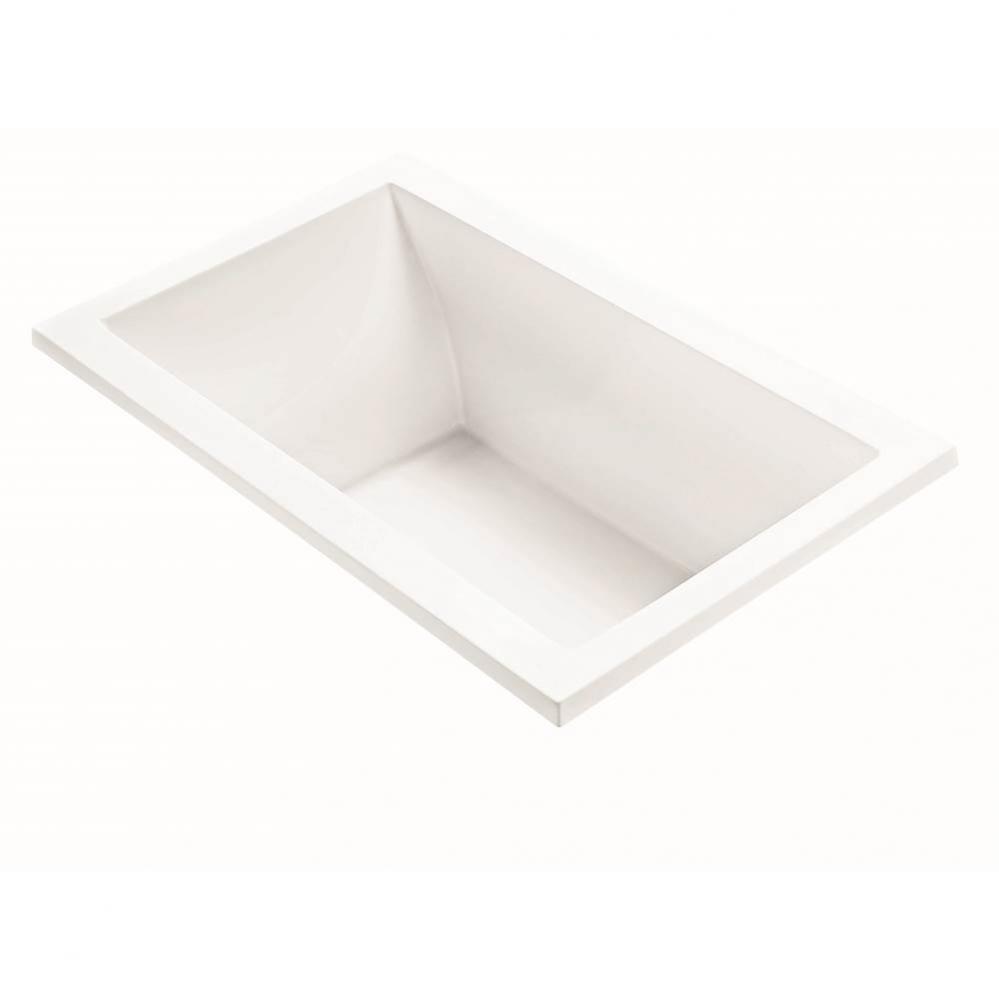 Andrea 11 Dolomatte Drop In Air Bath Elite - White (60X36)