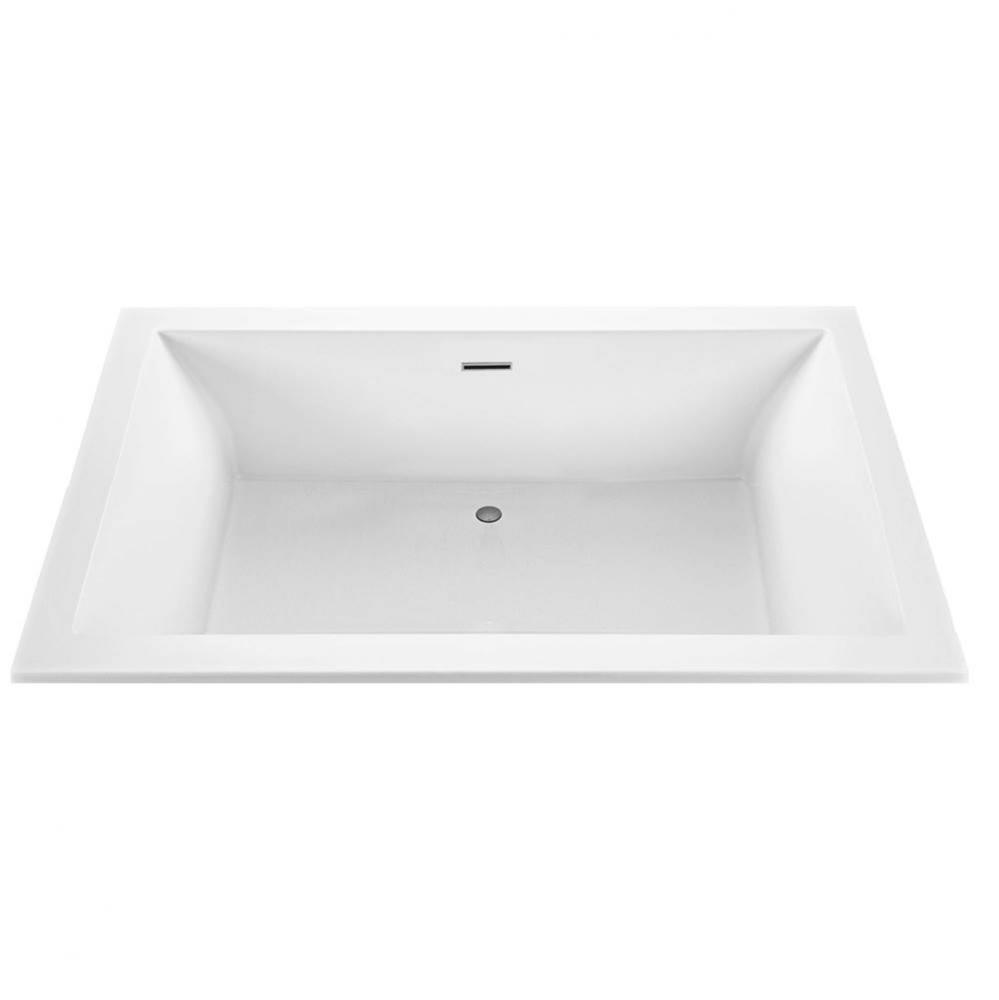 Andrea 18 Dolomatte Drop In Air Bath Elite - White (72X48.25)