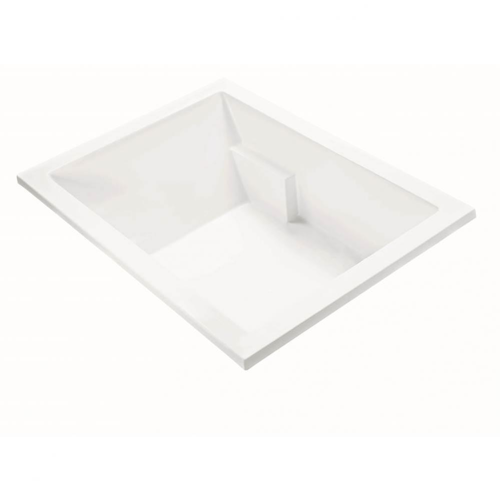 Andrea 9 Dolomatte Undermount Air Bath - White (66.75X49)