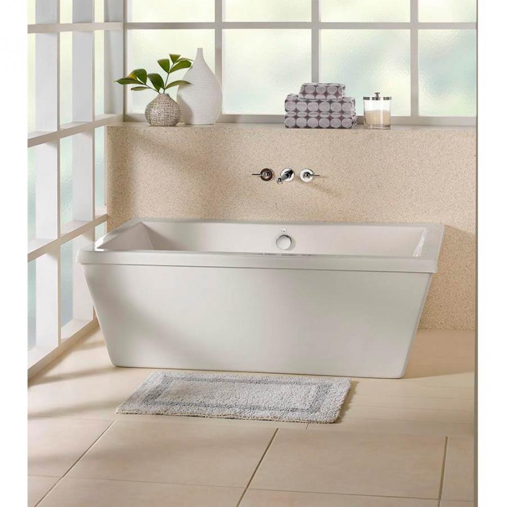 60X36 Bone Freestanding Air Bath Kahlo 3