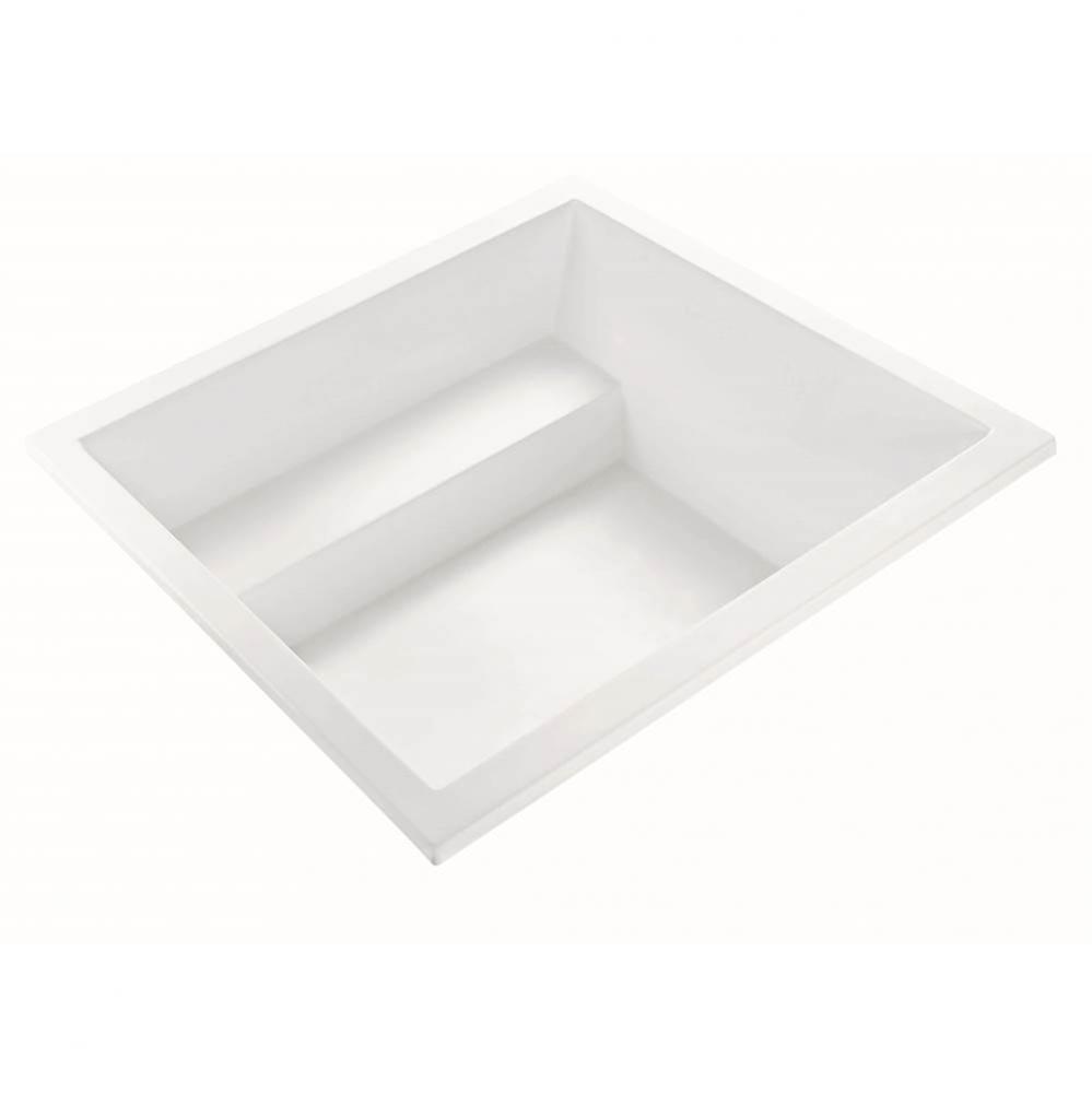 Kalia 3 Dolomatte Drop In Air Bath Elite - White (59.75X59.75)