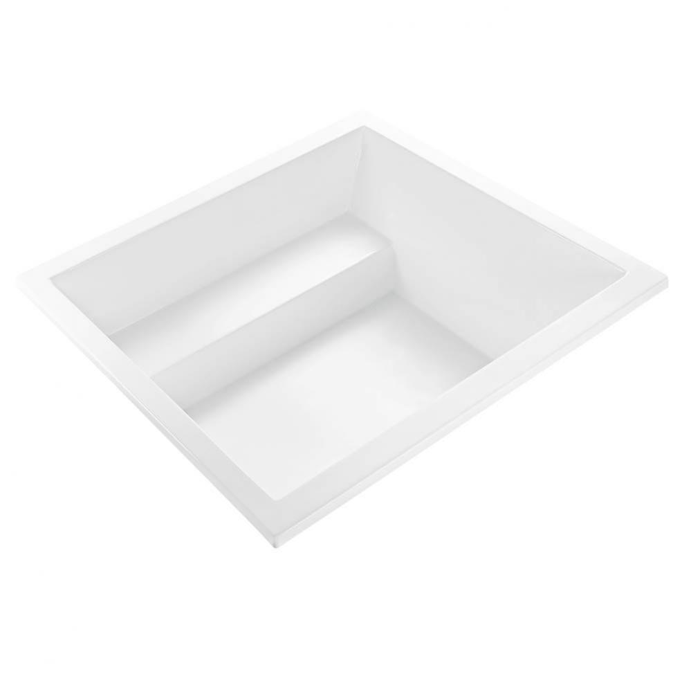 Kalia 3 Acrylic Cxl Undermount Air Bath Elite - White (59.75X59.75)