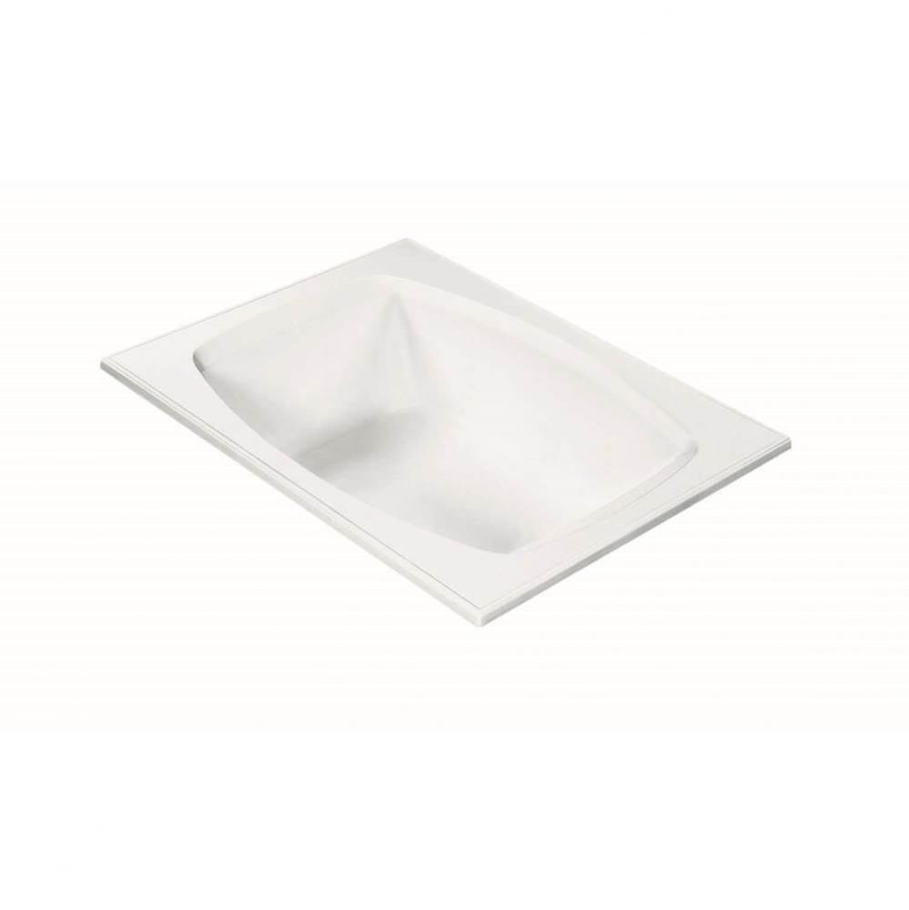 Shelby Dolomatte Drop In Air Bath - White (72X54)