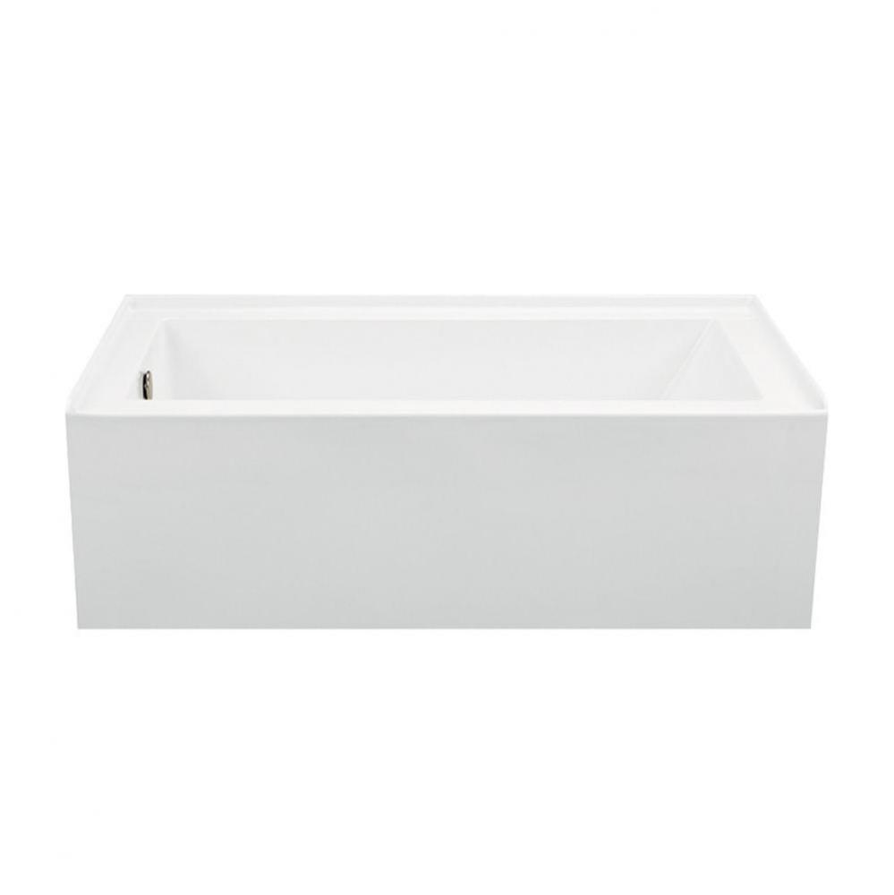 60X32Bone Integral Skirted Std Whirlpool-Right Hand Drain-Cameron