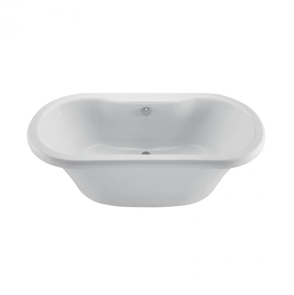 71X35 White Freestanding Air Bath Without Pedestal Melinda 6