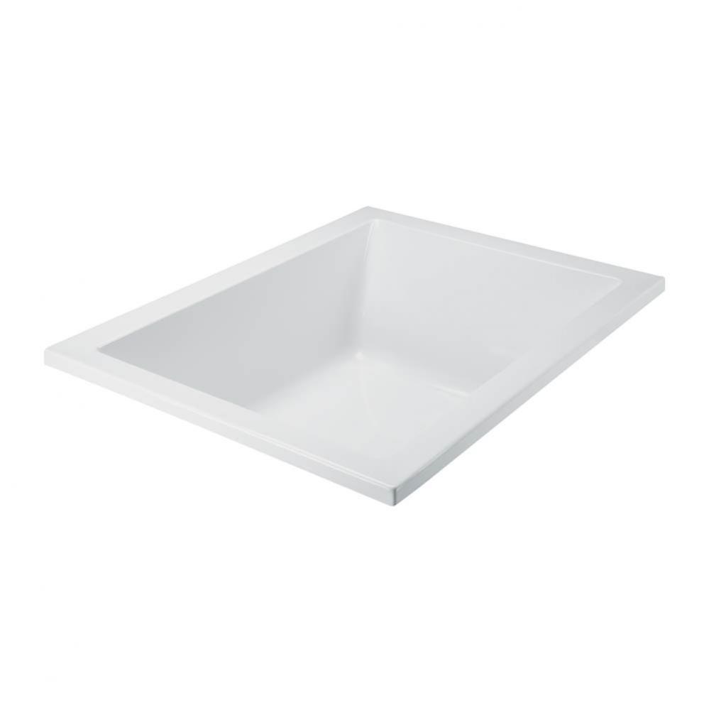 Andrea 21 Acrylic Cxl Undermount Air Bath/Microbubbles - White (54X42.125)