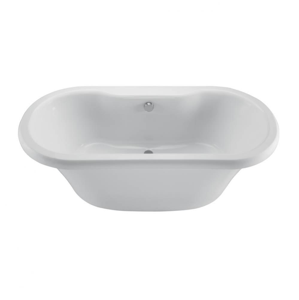 66X35 Biscuit Freestanding Air Bath With Pedestal Melinda 8