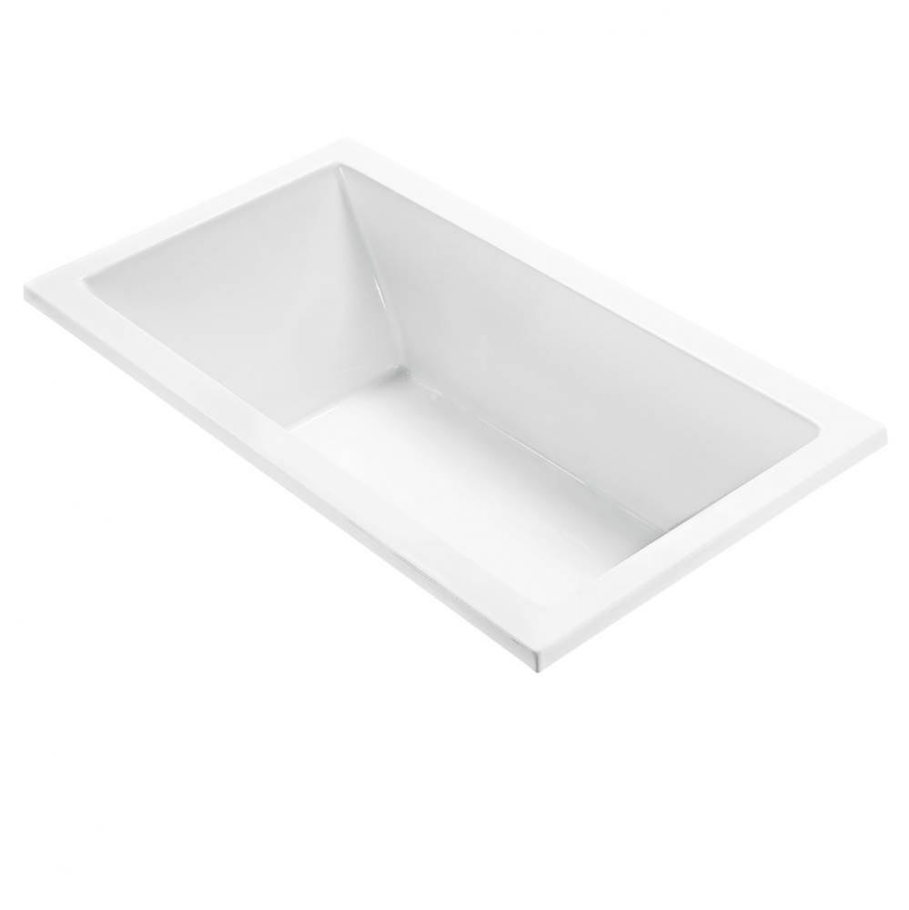 Andrea 23 Acrylic Cxl Undermount Air Bath Elite - White (65.75X36)