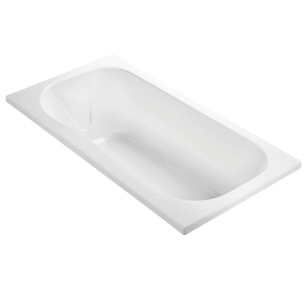 Georgian 3 Acrylic Cxl Drop In Air Bath/Whirlpool - Biscuit (71.5X35.5)