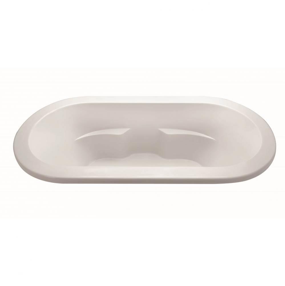 New Yorker 7 Dolomatte Undermount Air Bath/Microbubbles - White (71.75X36)