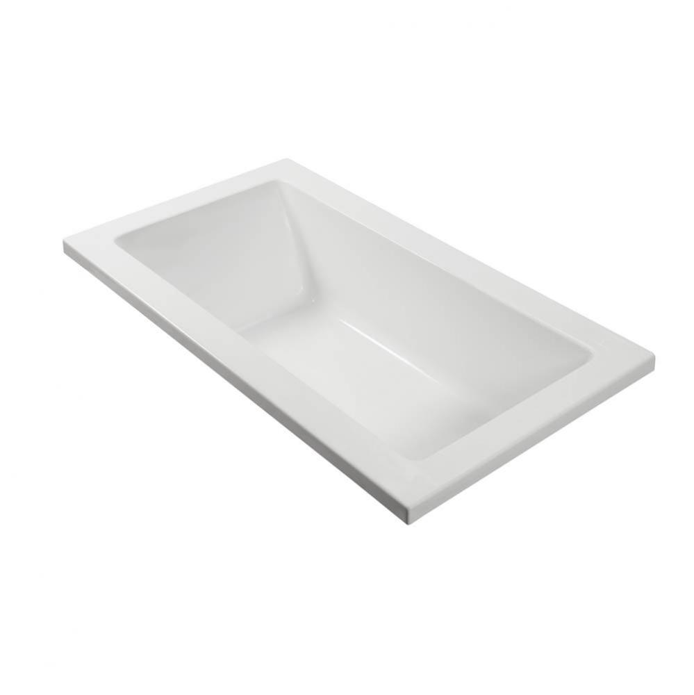 Andrea 26 Acrylic Cxl Undermount Air Bath Elite - White (54X30)