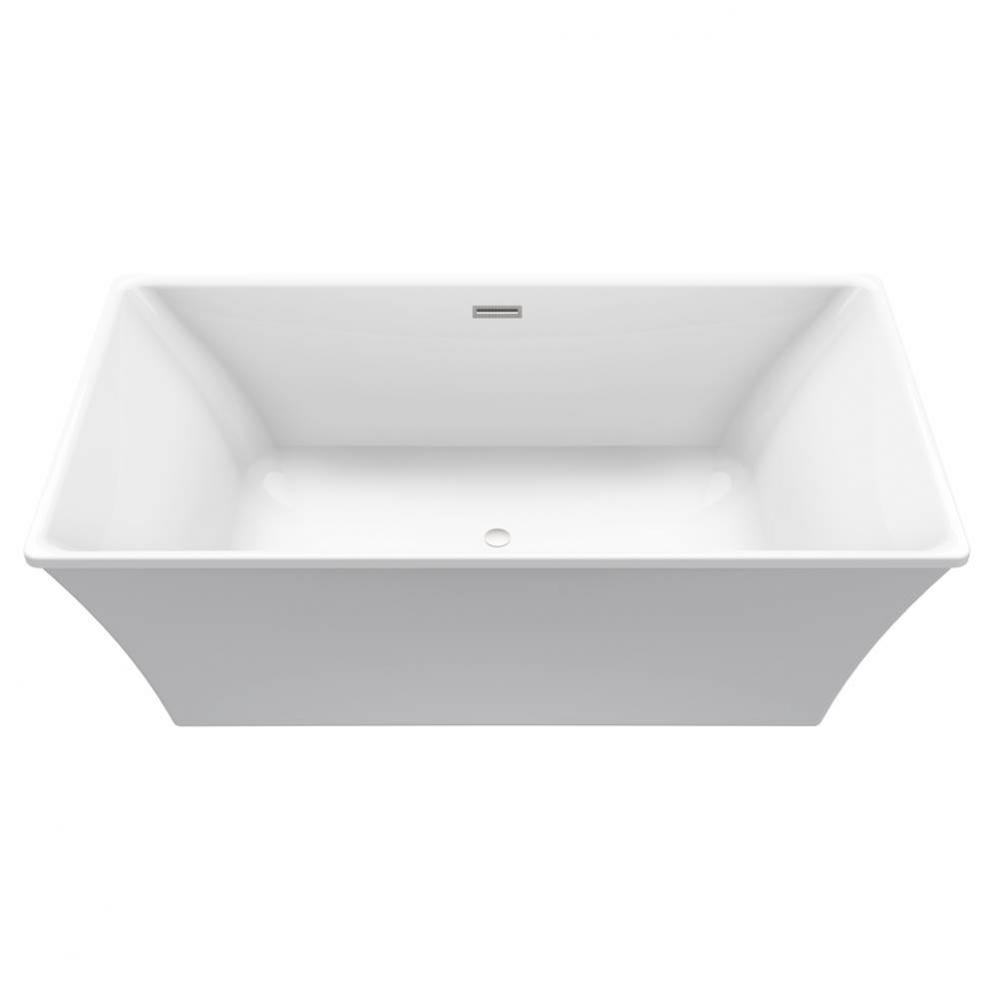 Westbrook Acrylic Cxl Freestanding Air Bath Elite - Biscuit (66X36)