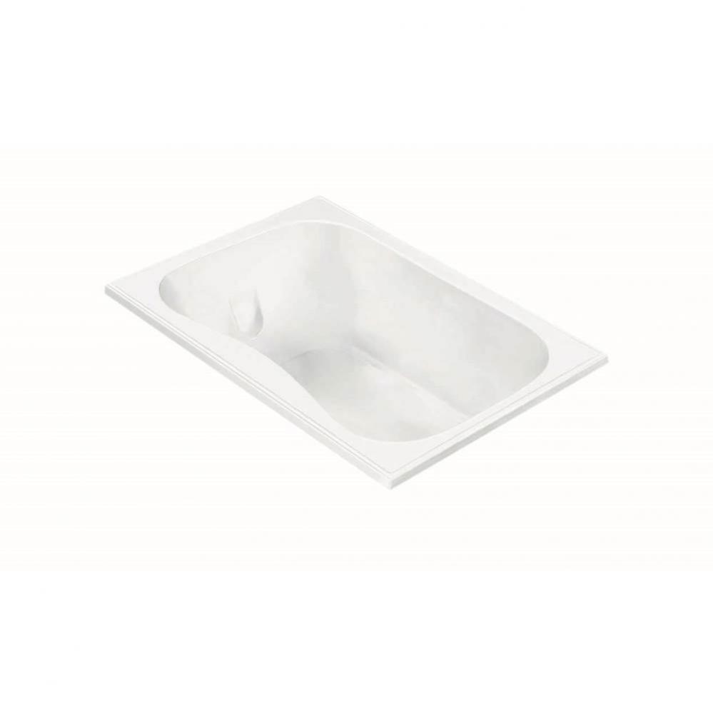 Georgian 2 Dolomatte Drop In Air Bath - White (59.5X41.5)