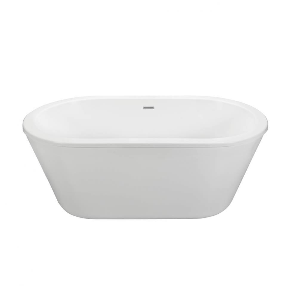 New Yorker 11 Dolomatte Freestanding Soaker - White (66X36)