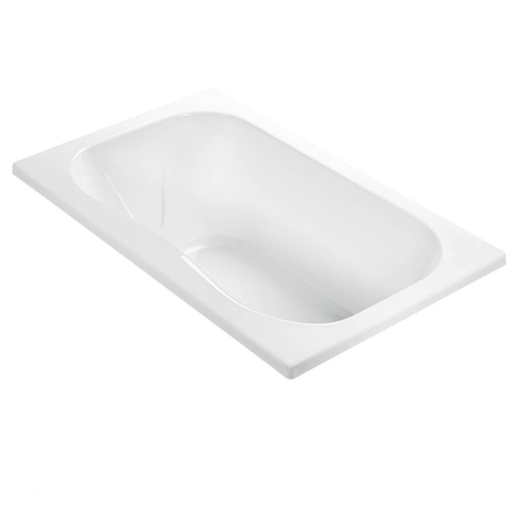 Georgian 4 Acrylic Cxl Drop In Air Bath Elite/Microbubbles - White (59.5X35.5)