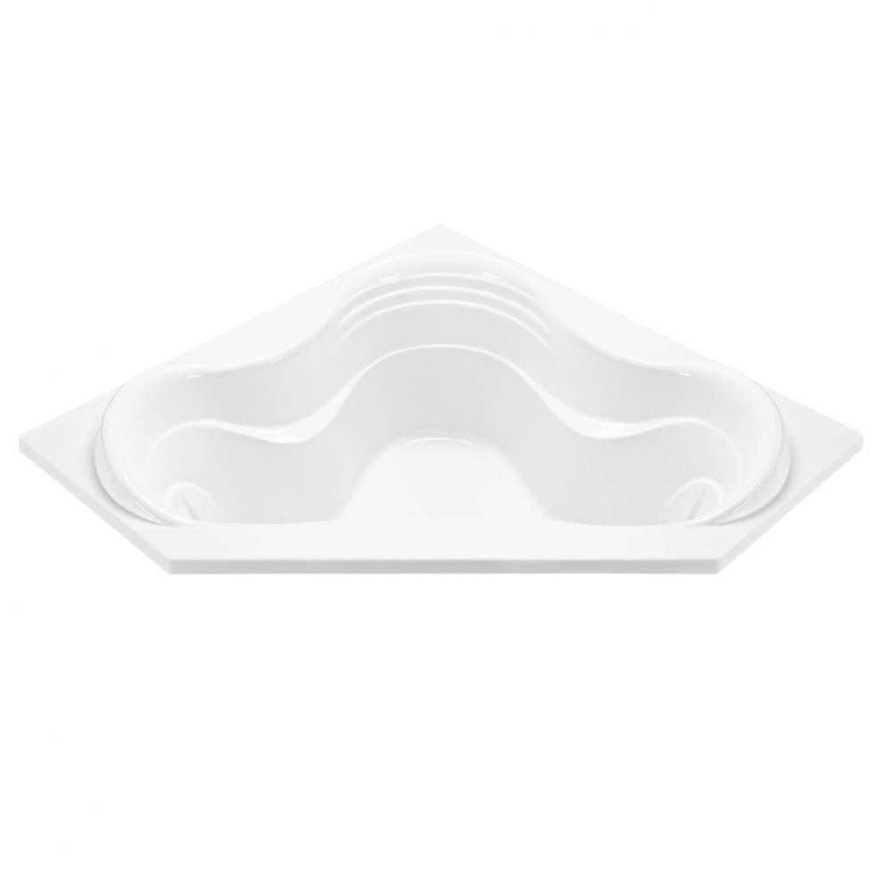 Cayman 4 Acrylic Cxl Drop In Corner Ultra Whirlpool- Biscuit (59.875X59.875)