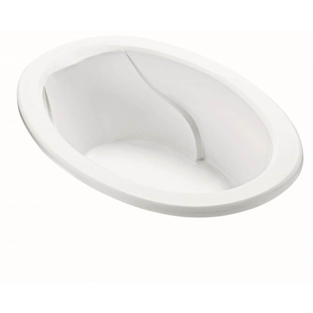 Adena 5 Dolomatte Oval Drop In Air Bath Elite - White (63X41.25)