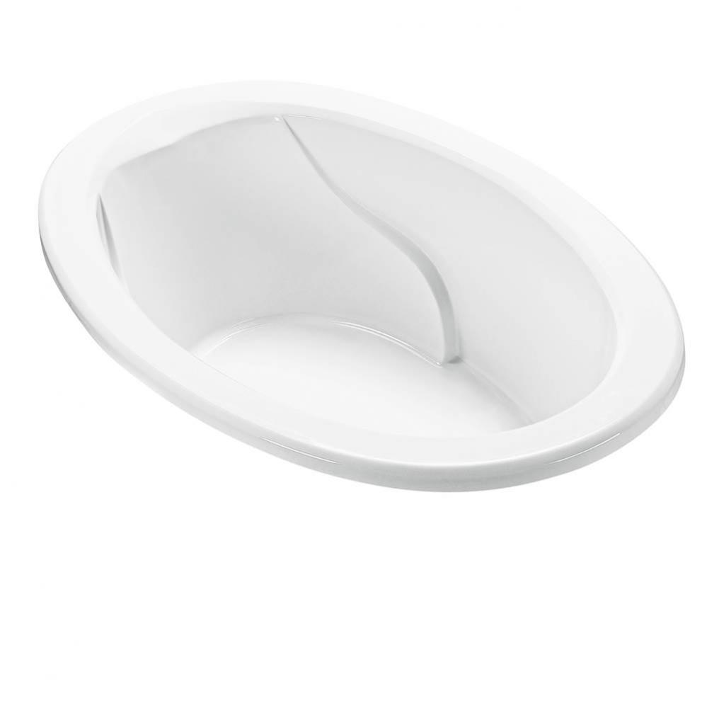 Adena 5 Acrylic Cxl Oval Drop In Air Bath/Microbubbles - Biscuit (63X41.25)