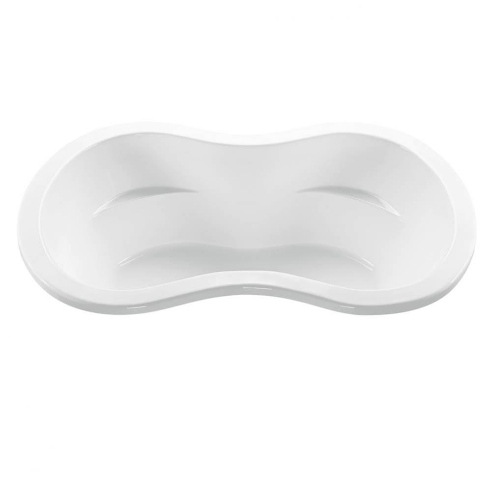 Eternity Acrylic Cxl Undermount Air Bath/Microbubbles - White (72X47.75)