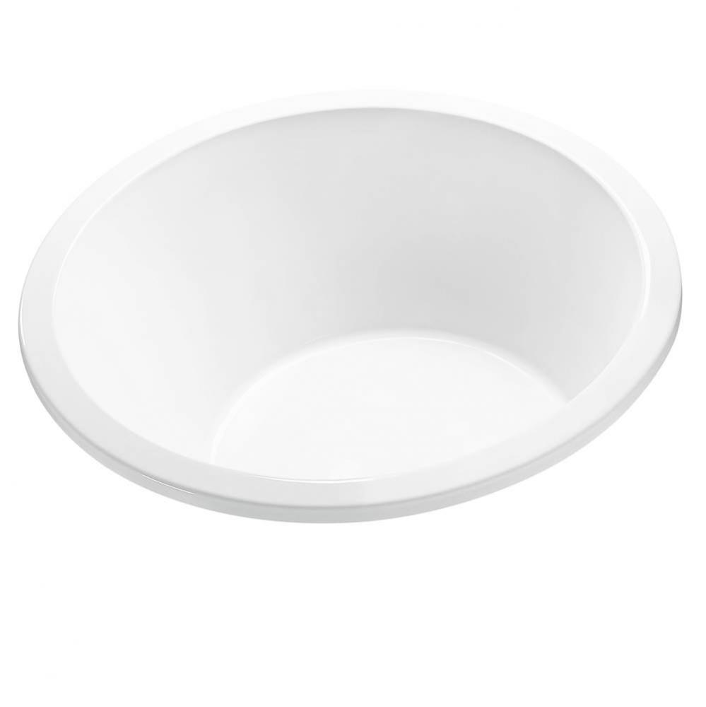 Jasmine 1 Acrylic Cxl Undermount Round Whirlpool - White (65.5X65.5)