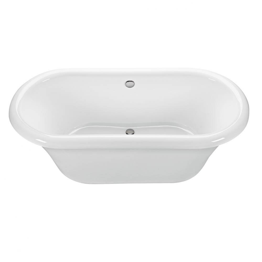 Melinda 1 Acrylic Cxl Freestanding Soaker - White (71.625X35.5)