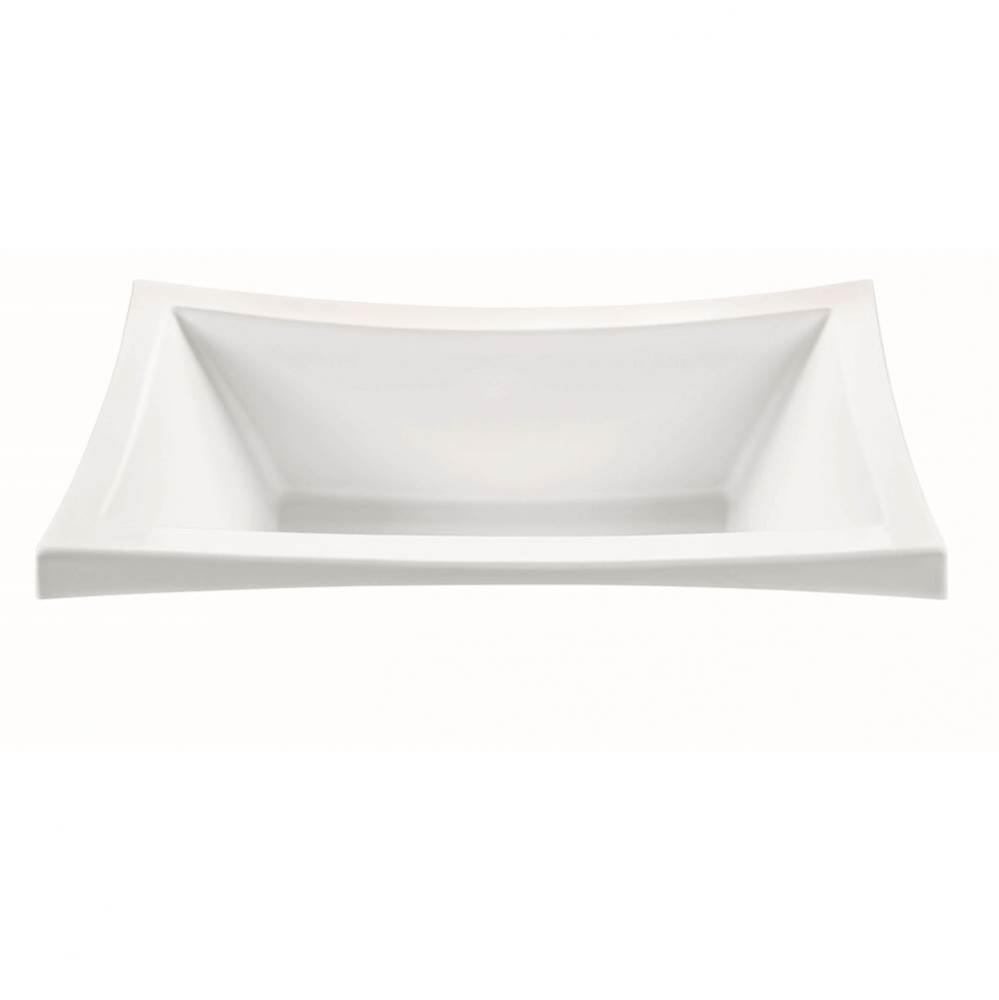 Sapelo Dolomatte Drop In Air Bath Elite - White (72X42.25)