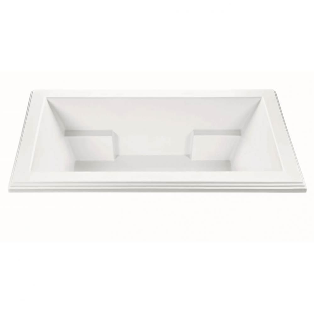 Madelyn 1 Dolomatte Undermount Air Bath/Stream - White (71.625X41.75)