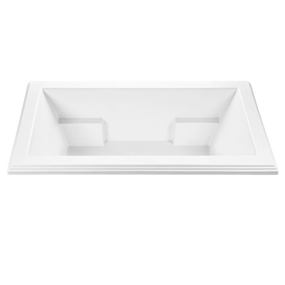 Madelyn 1 Acrylic Cxl Undermount Air Bath/Whirlpool - White (71.625X41.75)