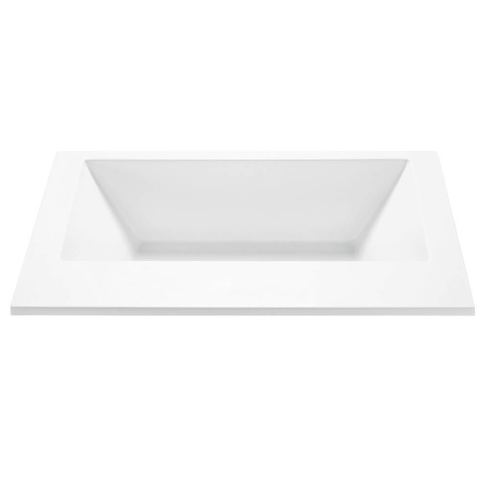 Metro 1 Acrylic Cxl Undermount Air Bath/Whirlpool - Biscuit (71.75X41.875)