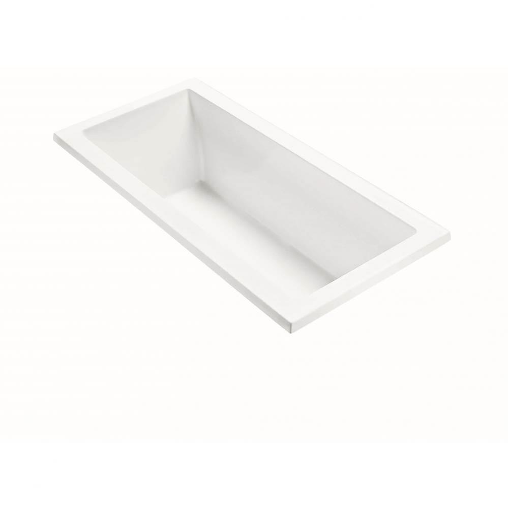 Andrea 4 Dolomatte Drop In Air Bath Elite - White (66X31.75)