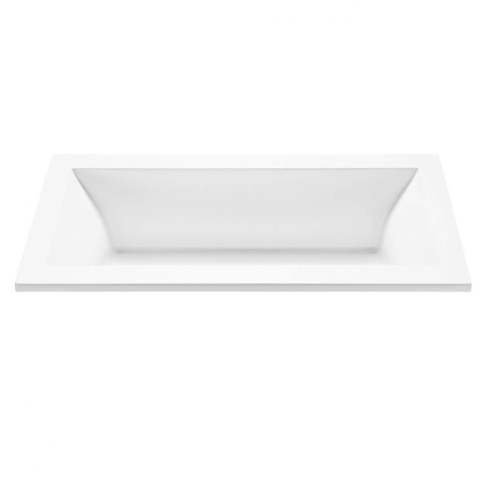 Andrea 8 Acrylic Cxl Undermount Air Bath/Microbubbles - White (71.625X36)