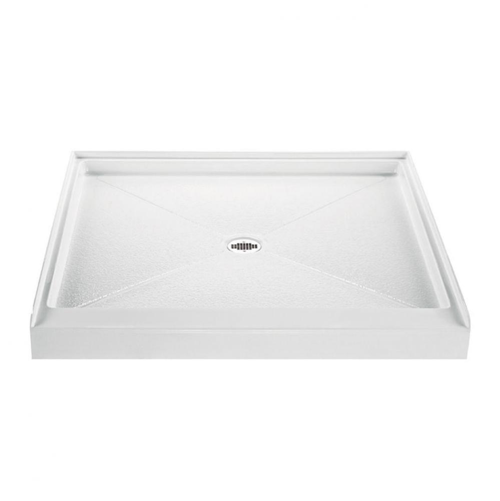 36X36 BASICS SHOWER BASE BISCUIT CENTER DRAIN