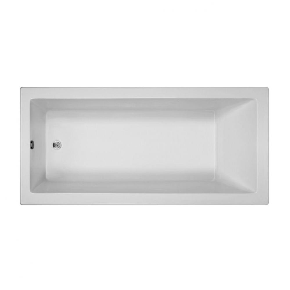 66X32 WHITE  SOAKING BATH DROP-IN