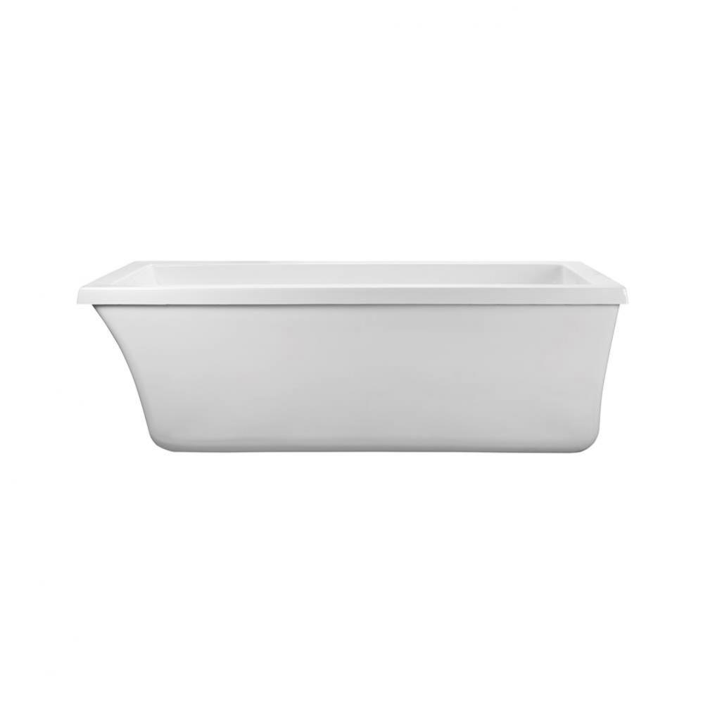 66X32 BISCUIT FREESTANDING SOAKING TUB