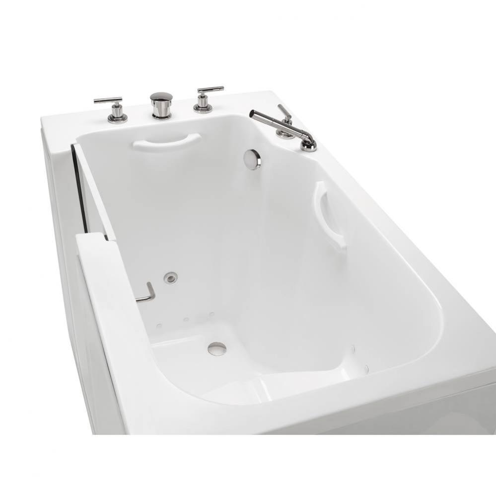 50X30 Wh Walk-In Comination Air/Whirlpool Bath W/ Valves-Radiance