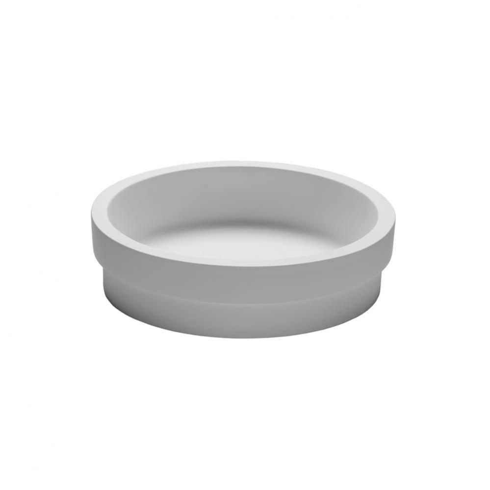 HALO 1 SR SCULPTURESTONE SEMI-RECESSED - MATTE WHITE (16.25)