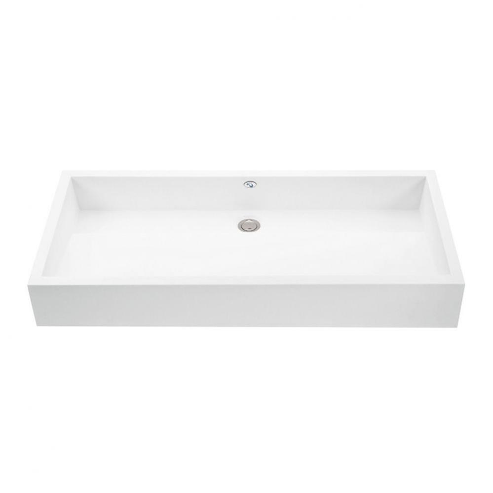 36X16 GLOSS WHITE ESS SINK-WYMARA DOUBLE