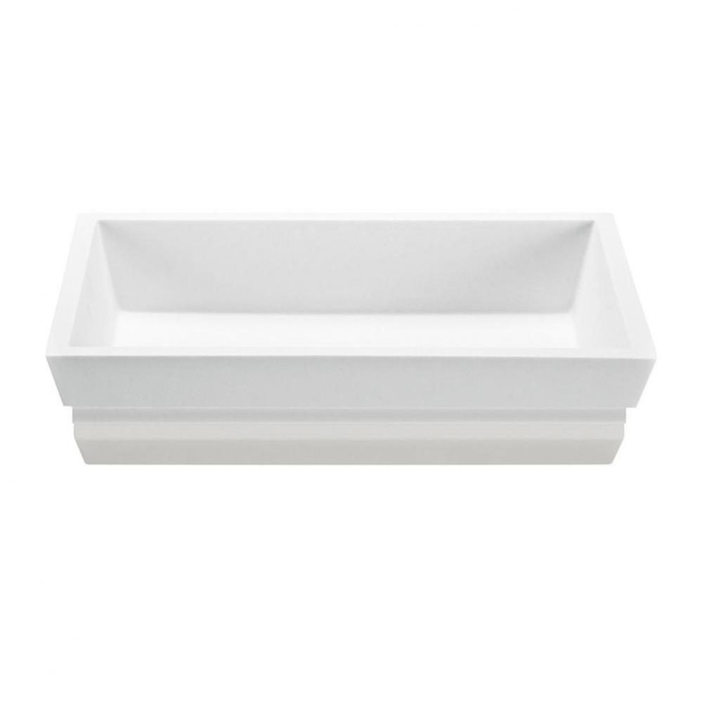 22X14 GLOSS BISCUIT ESS SINK-PETRA SEMI-RECESSED